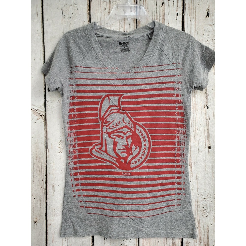 Reebok Women's Medium Ottawa Senators Short Sleeve T‑Shirt Tee Shirt Top NEW NWT